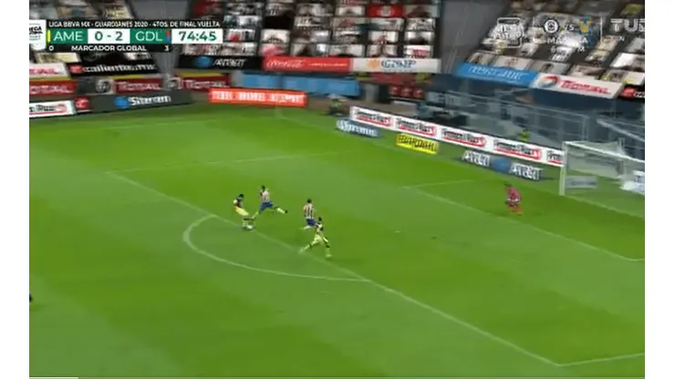Gol de Henry Martín para Club América