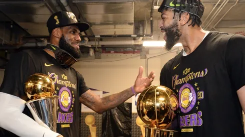 Los Angeles Lakers, LeBron James y Anthony Davis