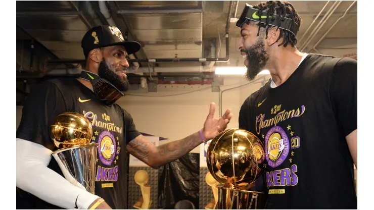 Los Angeles Lakers, LeBron James y Anthony Davis