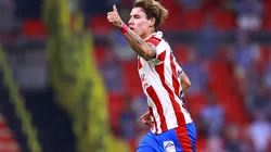 Chicote Calderón le rinde homenaje a Maradona: tercer gol a lo Diego