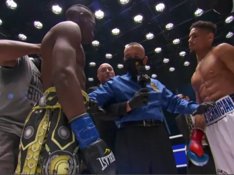 No subió Tyson, pero un peso ligero dio un gran KO en la primera pela de la noche