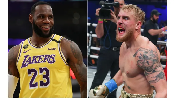 LeBron James y Jake Paul
