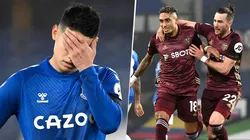 Leeds metió al sorpresa y derrotó al Everton en Goodison Park.