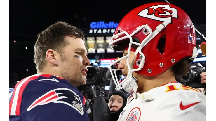 Tom Brady y Patrick Mahomes