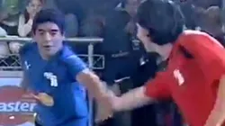 El video de Maradona y Messi juntos que tiene casi 2 millones de vistas