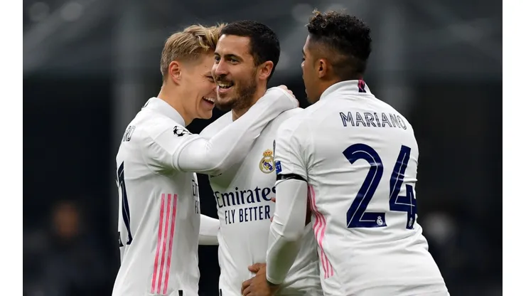 Real Madrid vs. Alavés juegan por la fecha 11 de LaLiga Santander 2020 este sábado (Getty Images)