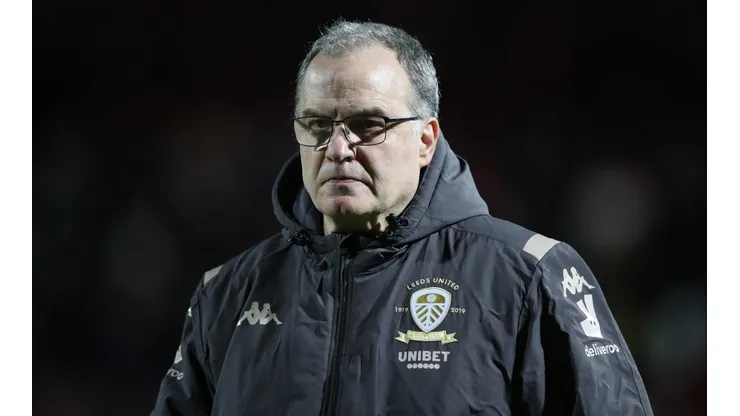 Marcelo Bielsa, entrenador de Leeds United.