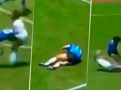El video que nunca viste de Maradona contra Inglaterra en México '86