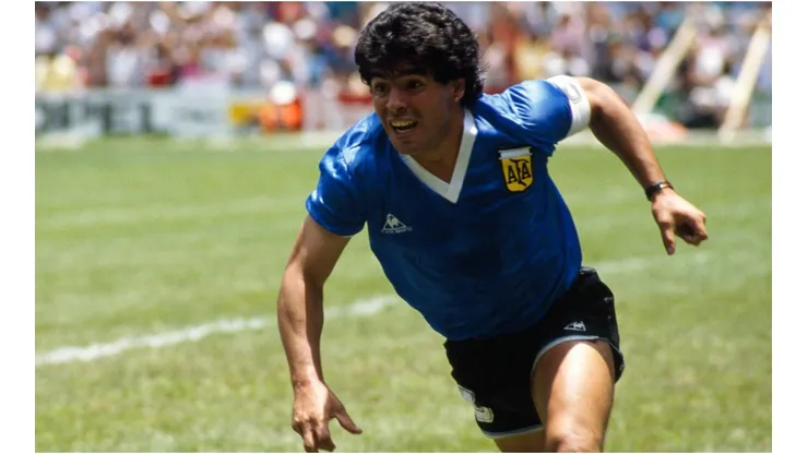 Diego Maradona ante Inglaterra