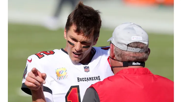 Tom Brady y Bruce Arians