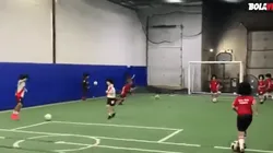 Video: la filial de River de Toronto homenajeó a Maradona