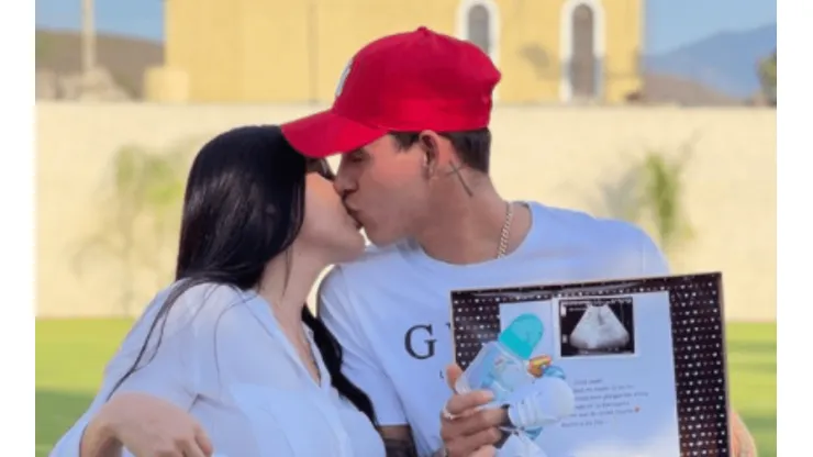 Cristian Calderón va a ser papá.