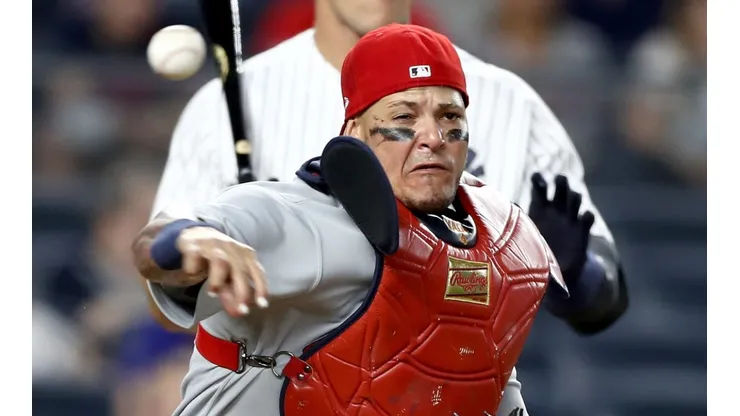 Yadier Molina, receptor de la MLB