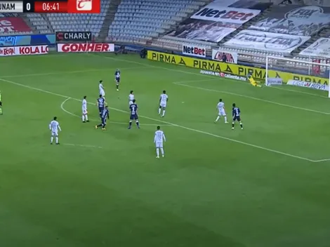 Golazo al ángulo de Álvarez para Pumas y dedicatoria a Maradona