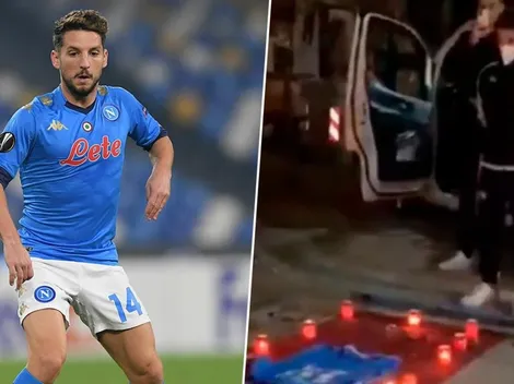 Video: Mertens y su sentido homenaje a Maradona en Nápoles