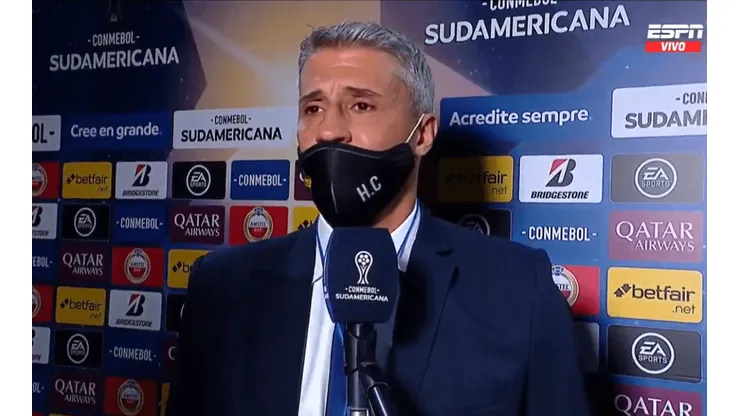 Crespo se quebró en vivo al hablar de la partida de Maradona