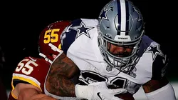 Jugada de Dallas Cowboys y Washington Football Team