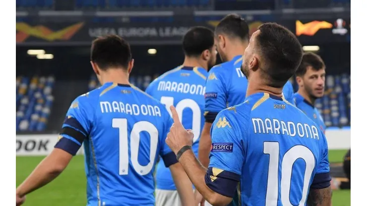 El mejor tributo para Maradona: Napoli ganó por la Europa League