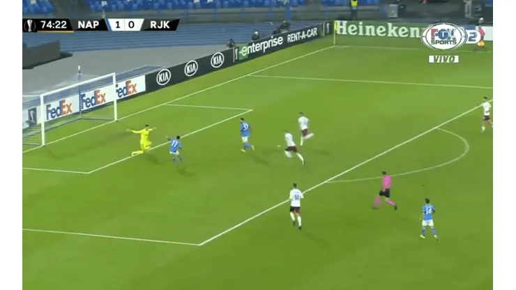 El Chucky liquidó el partido con mucha categoría
