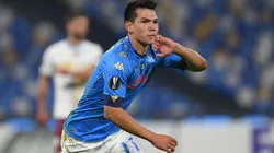 Chucky Lozano le dedicó su gol a Diego Maradona.