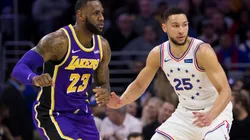 LeBron James y Ben Simmons