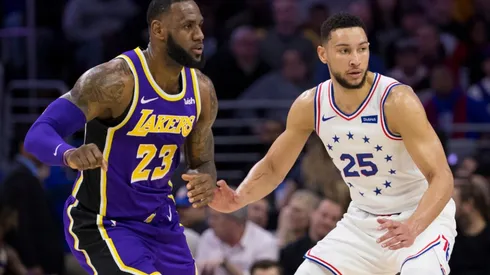 LeBron James y Ben Simmons