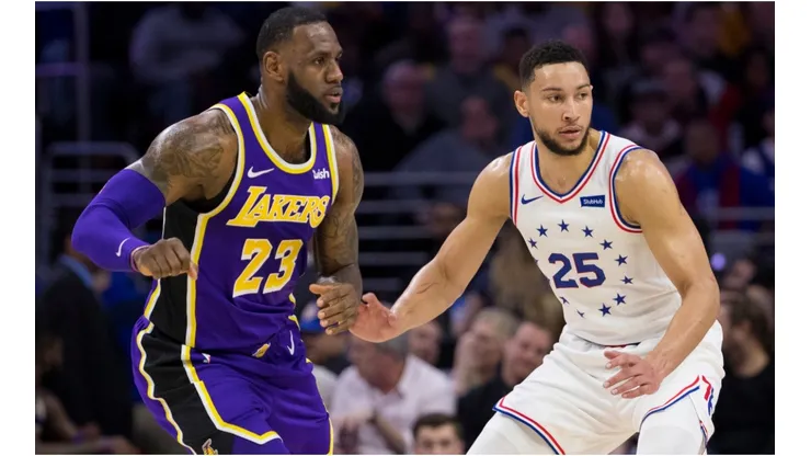 LeBron James y Ben Simmons