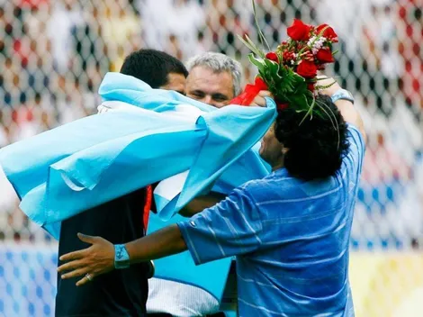 El mensaje de Riquelme para Maradona en Instagram: "Gracias, Diego"