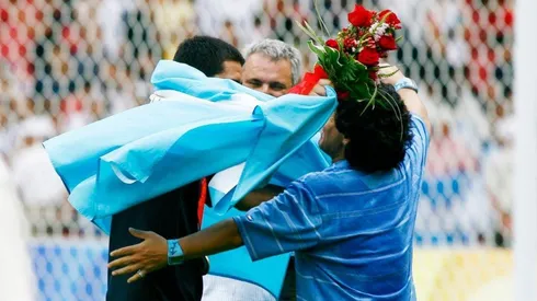 El mensaje de Riquelme para Maradona en Instagram: "Gracias, Diego"