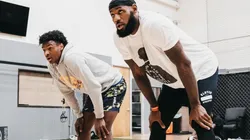 LeBron James y su hijo Bronny