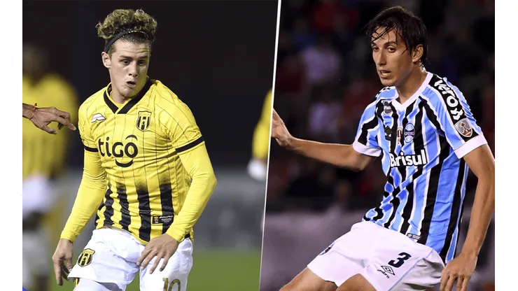 Guaraní enfrenta a Gremio por la Copa Libertadores.