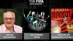 Hinchas de Colombia, nominados a ganar el premio FIFA The Best a la mejor afición 2020