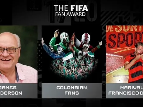 Hinchas de Colombia, nominados a ganar el premio FIFA The Best a la mejor afición 2020