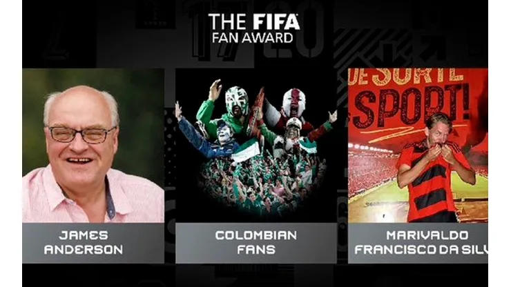Hinchas de Colombia, nominados a ganar el premio FIFA The Best a la mejor afición 2020
