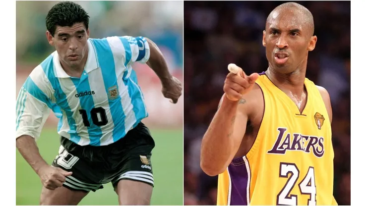 Diego Maradona y Kobe Bryant