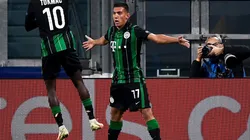 Entendió todo: festejó su gol como Cristiano Ronaldo y al final del partido fue a pedirle la camiseta