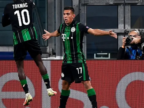 Entendió todo: festejó su gol como Cristiano Ronaldo y al final del partido fue a pedirle la camiseta