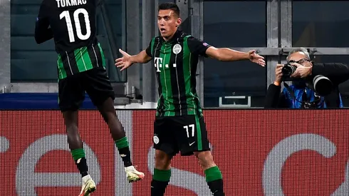 Entendió todo: festejó su gol como Cristiano Ronaldo y al final del partido fue a pedirle la camiseta