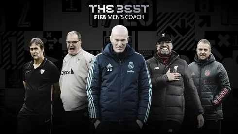 Los 5 entrenadores nominados al premio The Best