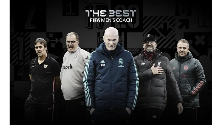 Los 5 entrenadores nominados al premio The Best