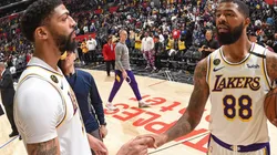 Anthony Davis y LeBron James