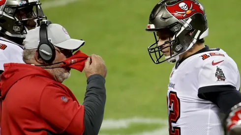 Bruce Arians y Tom Brady