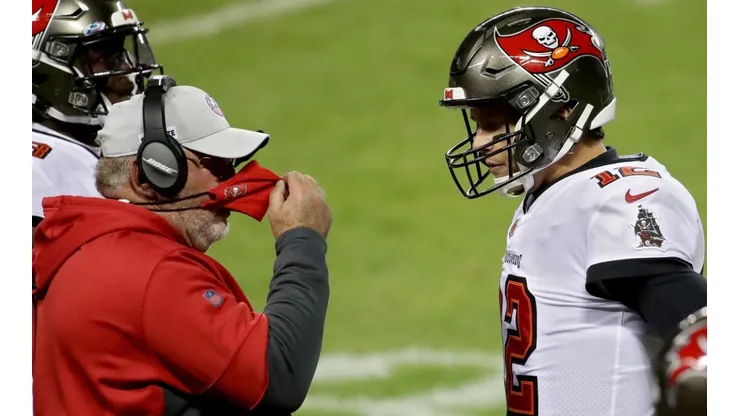 Bruce Arians y Tom Brady