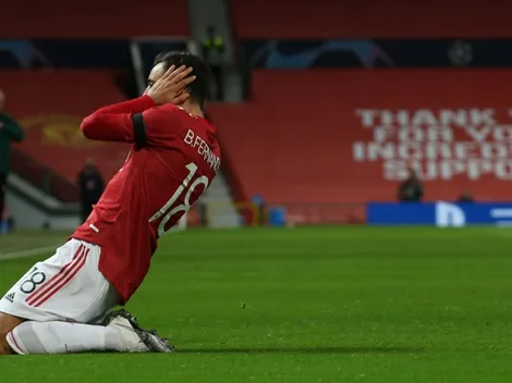 Ahora un poema: qué golazo de Bruno Fernandes para Manchester United
