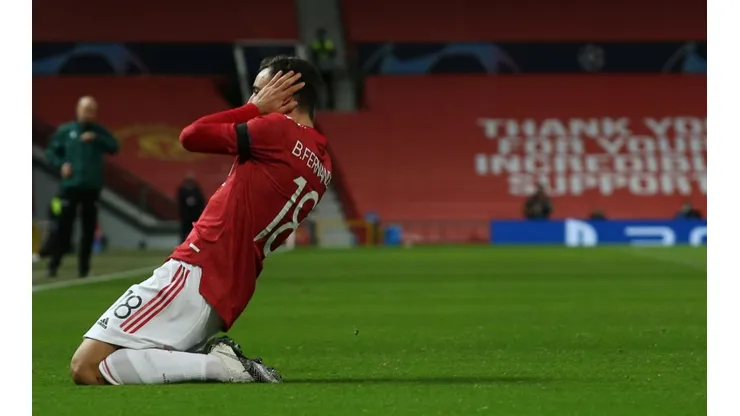 Ahora un poema: qué golazo de Bruno Fernandes para Manchester United