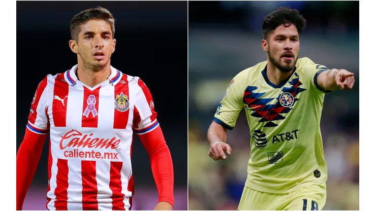 Chivas vs. América juegan por los cuartos de final de la Liga MX 2020 este miércoles (Getty Images)