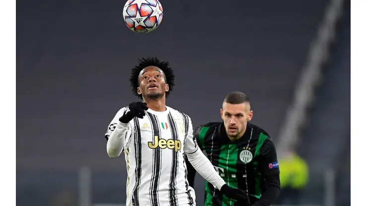 Así celebró Cuadrado la clasificación de la Juventus en Champions