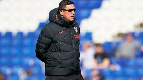 Germán Burgos en Atlético de Madrid.