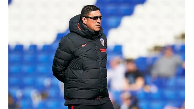 Germán Burgos en Atlético de Madrid.
