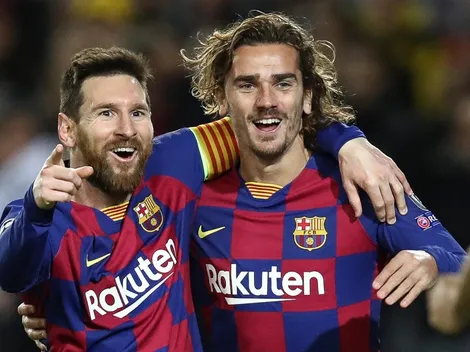 Griezmann rompió el silencio y aclaró lo que dijeron su tío y su exagente sobre Messi